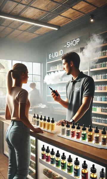Tester des liquides en magasin c'est possible !