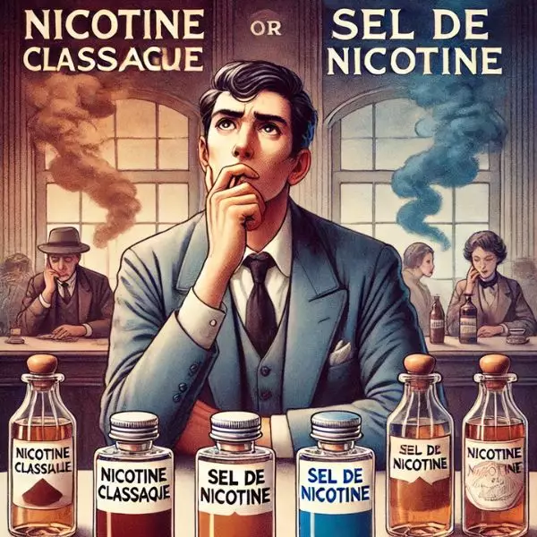 Sel de nicotine ou nicotine classique, comment choisir ?