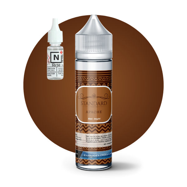 E-LIQUIDE APACHE (80 ml, 3 mg/ml) - Photo 1