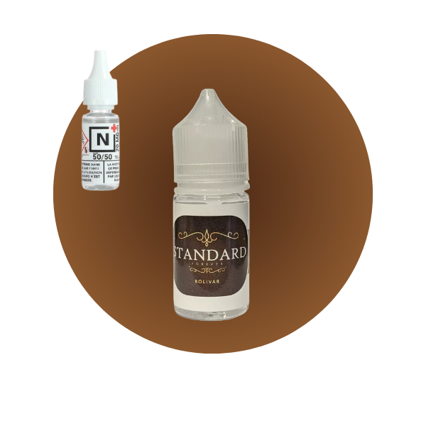 E-LIQUIDE BOLIVAR (30 ml, Kit 3 mg/ml, 50/50) - Photo 1