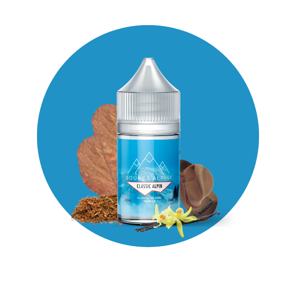 E-LIQUIDE CLASSIC ALPIN (30 ml, 0 mg/ml, 50/50) - Photo 1