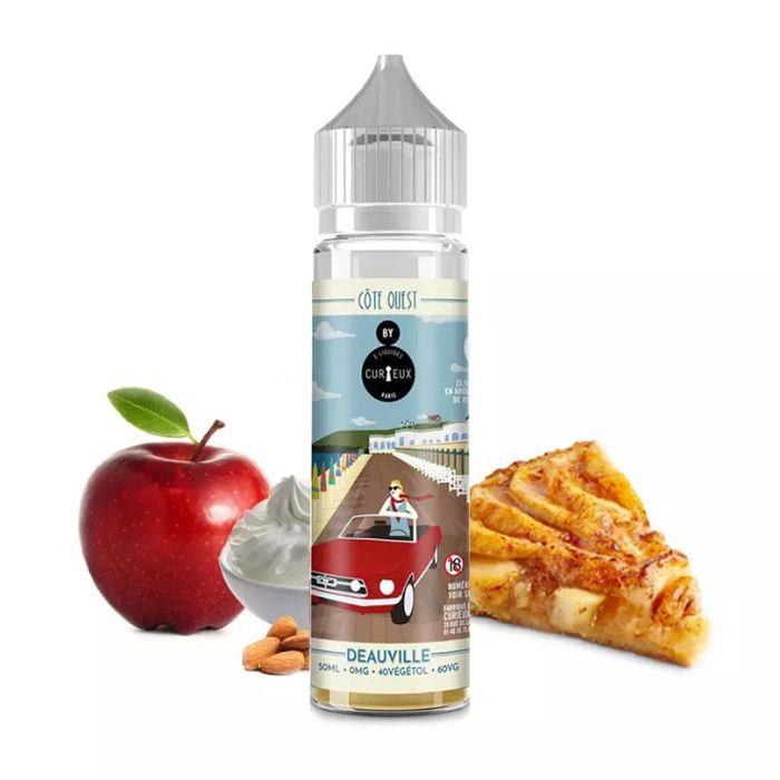 E-LIQUIDE DEAUVILLE - CURIEUX (50 ml, 0 mg/ml, 40/60) - Photo 1