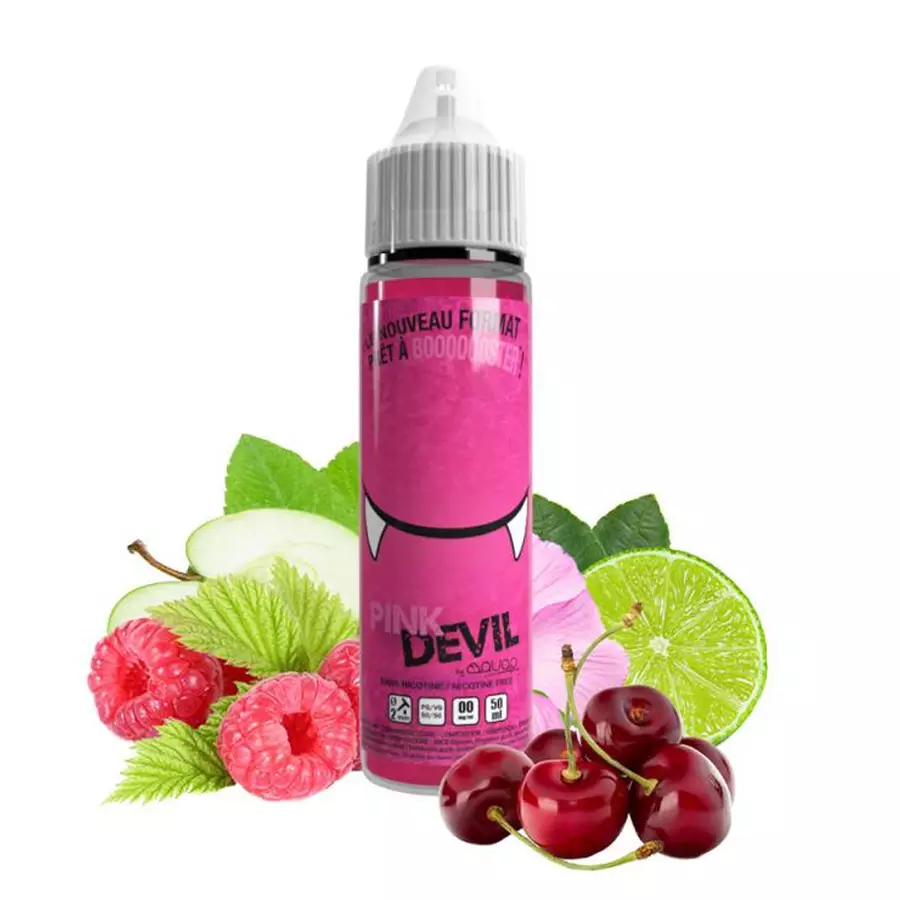 E-LIQUIDE PINK DEVIL (50 ml, 0 mg/ml, 50/50) - Photo 1