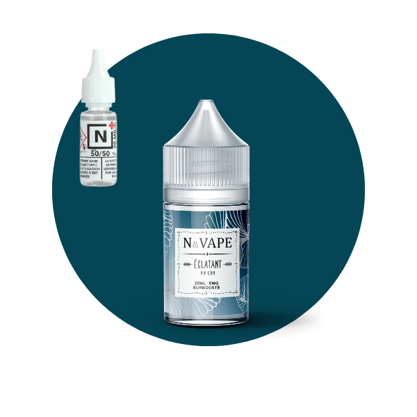 E-LIQUIDE ECLATANT (30 ml, Kit 3 mg/ml, 50/50) - Photo 1