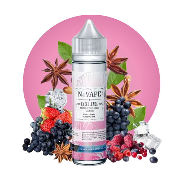 E-LIQUIDE EXCELLENCE (80 ml, 0 mg/ml, 30/70) - Photo 1