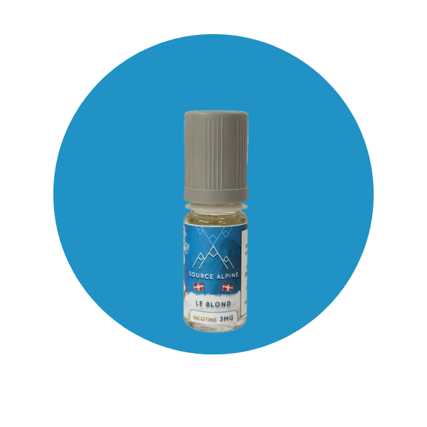E-LIQUIDE LE BLOND (10 ml, 3 mg/ml, 70/30) - Photo 1
