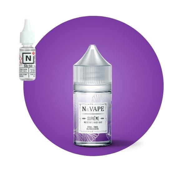 E-LIQUIDE SUPREME - N&Vape (30 ml, 6 mg/ml, 50/50) - Photo 1