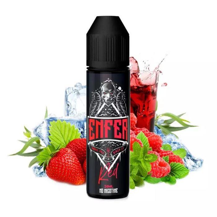 E-LIQUIDE ENFER RED (50 ml, 0 mg/ml, 30/70) - Photo 1