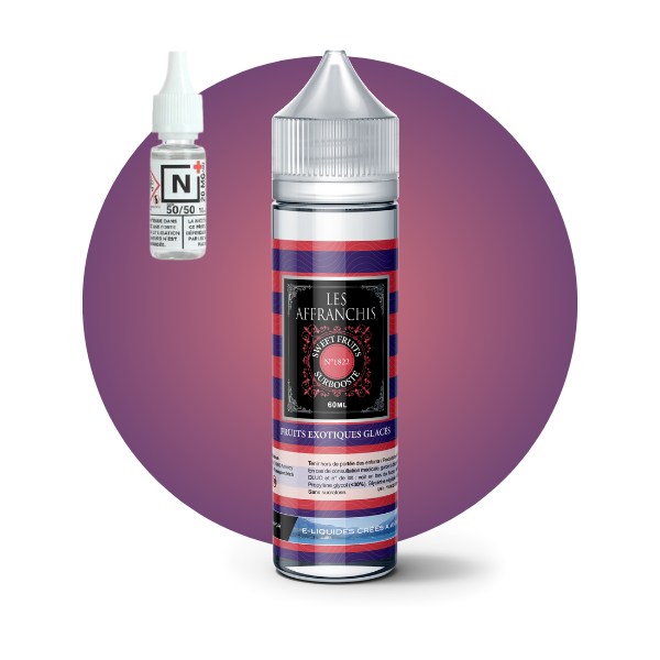 E-LIQUIDE SWEET FRUIT N°1822 (80 ml, 3 mg/ml, 30/70) - Photo 1