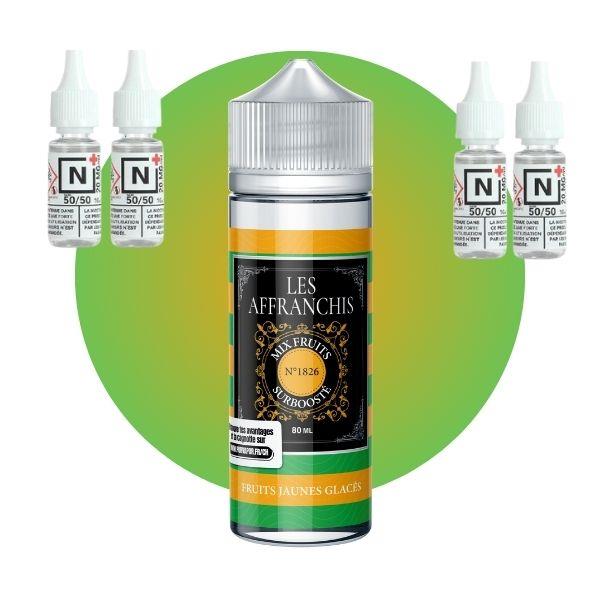 E-LIQUIDE MIX FRUIT N°1826 (120 ml, 6 mg/ml, 30/70) - Photo 1