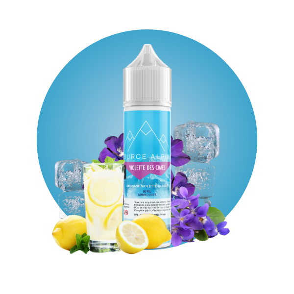 E-LIQUIDE VIOLETTE DES CIMES
