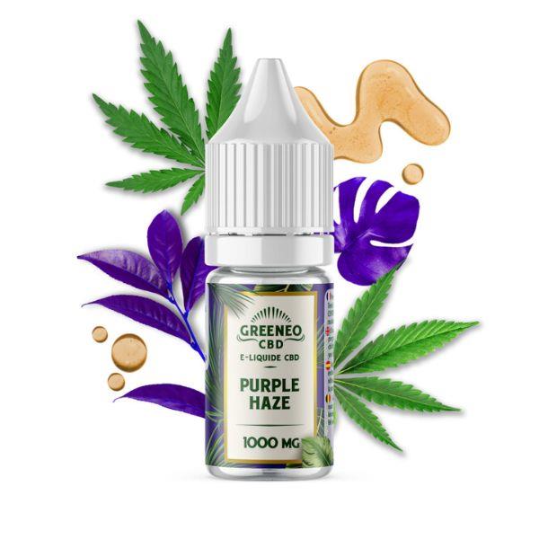 E-LIQUIDE CBD PURPLE HAZE - GREENEO