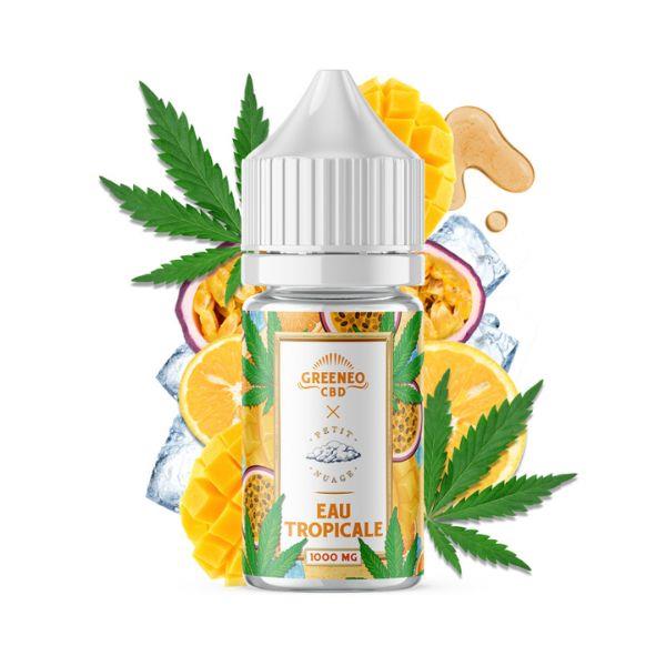 E-LIQUIDE CBD EAU TROPICAL - GREENEO
