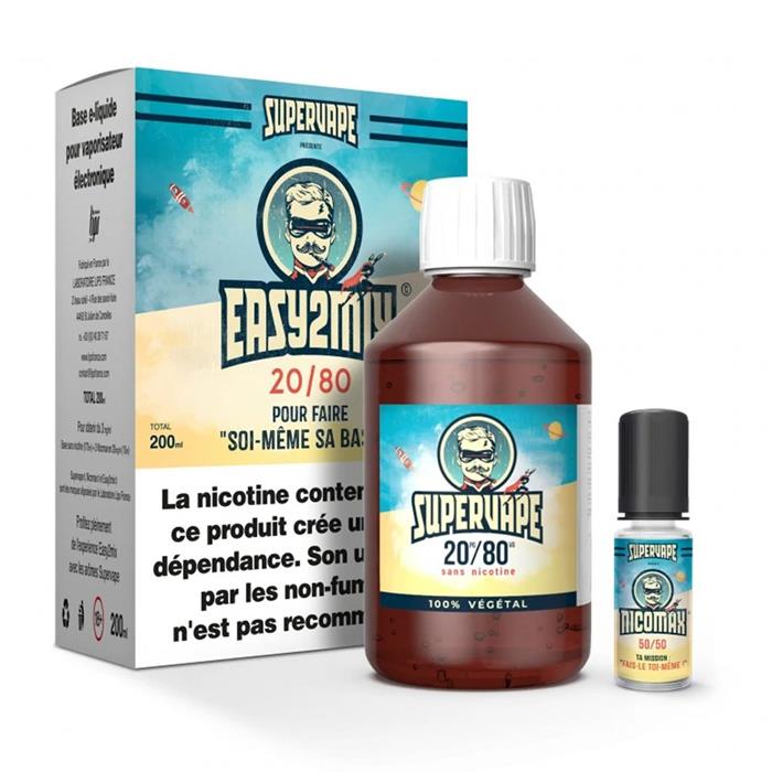 KIT BASE EASY 2 MIX 20/80 (200ML)