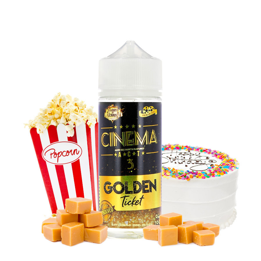 E-LIQUIDE CINEMA 3 (100 ml, 0 mg/ml, 30/70) - Photo 1