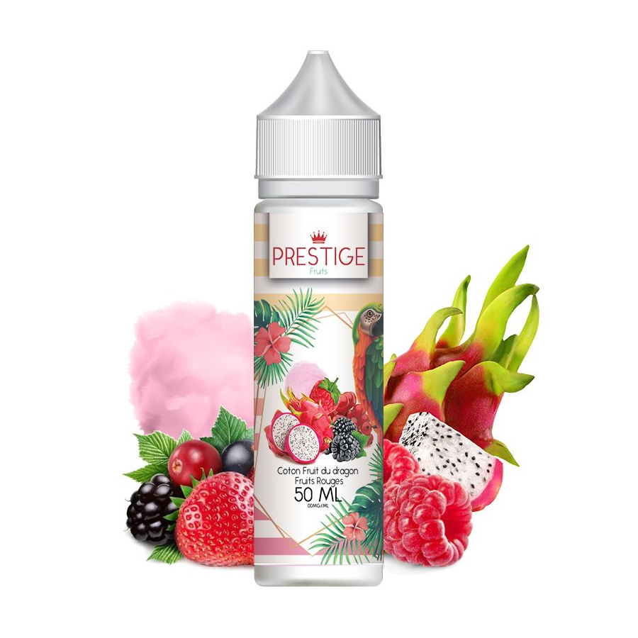 E-LIQUIDE COTON FRUIT DU DRAGON FRUITS ROUGES