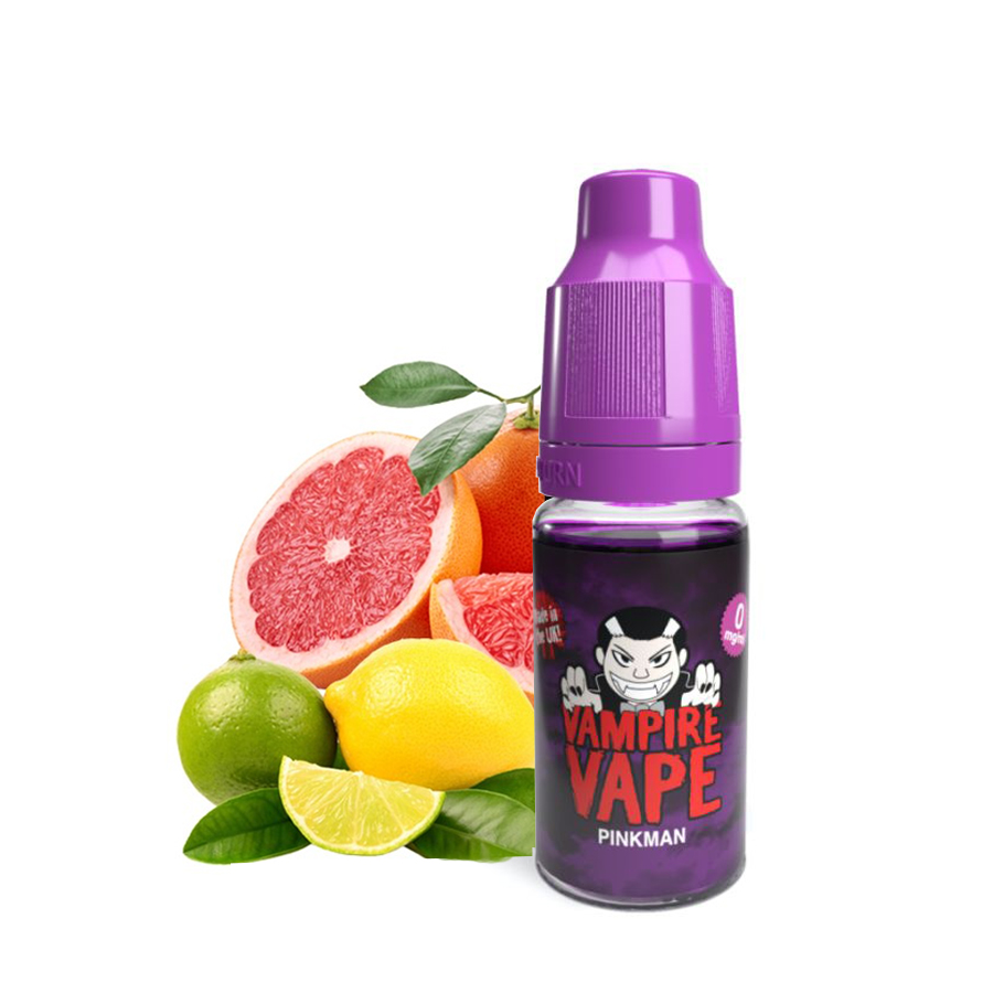 E-LIQUIDE PINKMAN (10 ml, 0 mg/ml, 60/40) - Photo 1