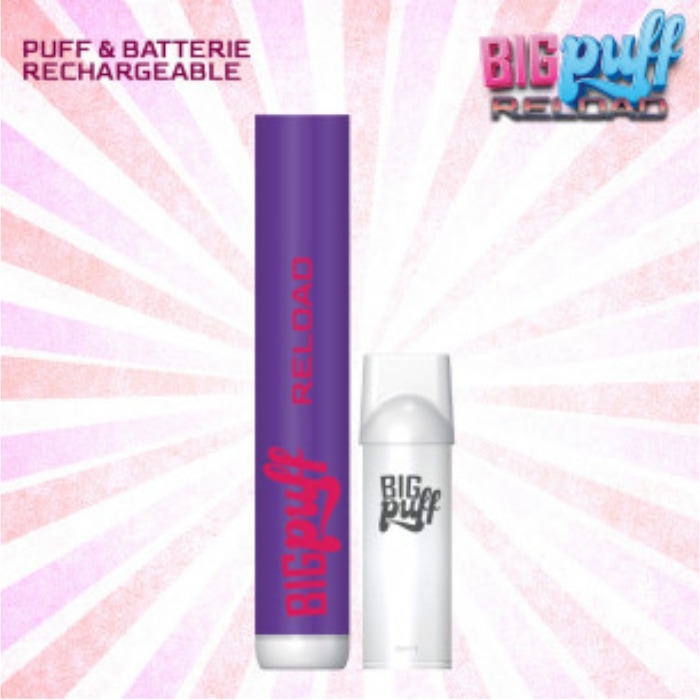 KIT FRUITS ROUGE SAUVAGE VIOLET BIG PUFF RELOAD (0 mg/ml) - Photo 1